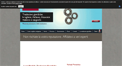 Desktop Screenshot of legalenglish.it