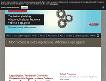 Tablet Screenshot of legalenglish.it