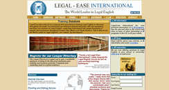 Desktop Screenshot of legalenglish.com
