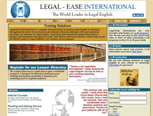 Tablet Screenshot of legalenglish.com